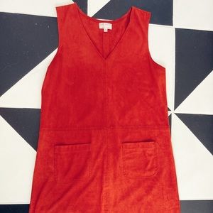 Dillard’s MSSP Sueded A-line sleeveless dress, size XL